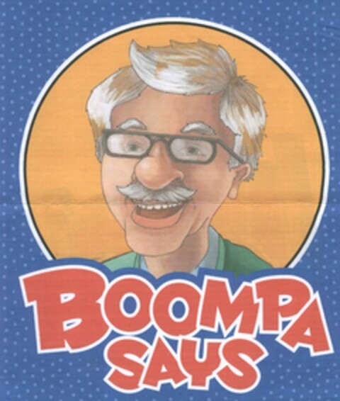 BOOMPA SAYS Logo (USPTO, 18.11.2013)