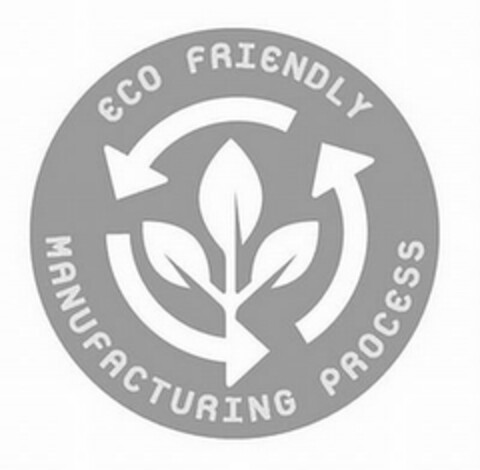 ECO FRIENDLY MANUFACTURING PROCESS Logo (USPTO, 06.06.2014)