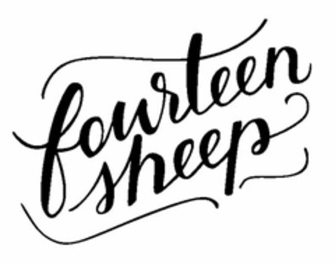 FOURTEEN SHEEP Logo (USPTO, 07/23/2015)