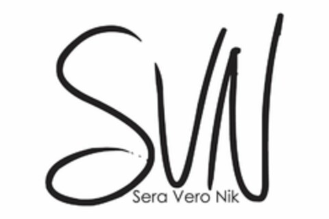 SVN SERA VERO NIK Logo (USPTO, 01/11/2016)