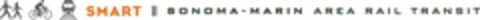 SMART || SONOMA~MARIN AREA RAIL TRANSIT Logo (USPTO, 19.04.2016)