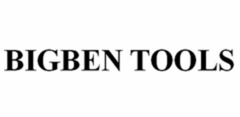 BIGBEN TOOLS Logo (USPTO, 05.05.2016)