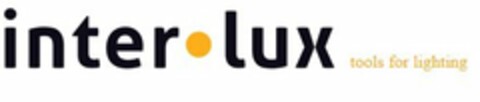 INTER LUX TOOLS FOR LIGHTING Logo (USPTO, 07/26/2016)