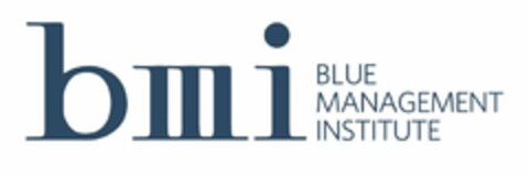 BMI BLUE MANAGEMENT INSTITUTE Logo (USPTO, 24.02.2017)
