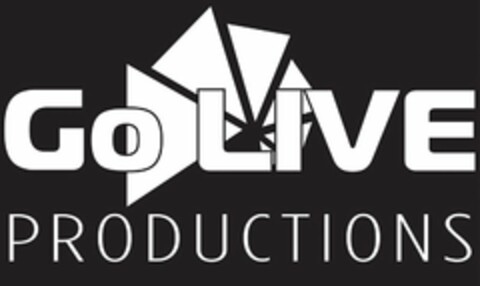 GO LIVE PRODUCTIONS Logo (USPTO, 04/03/2017)