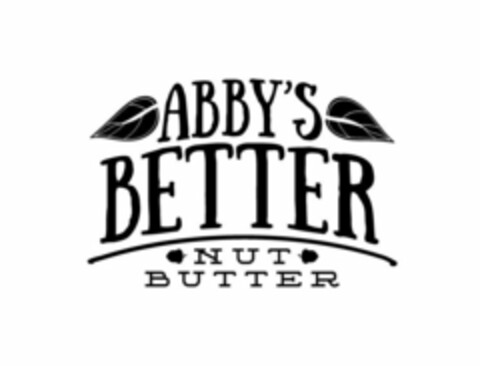 ABBY'S BETTER NUT BUTTER Logo (USPTO, 04/21/2017)