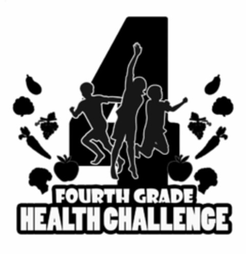 4 FOURTH GRADE HEALTH CHALLENGE Logo (USPTO, 24.04.2017)