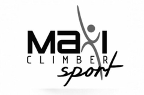 MAXI CLIMBER SPORT Logo (USPTO, 17.05.2017)