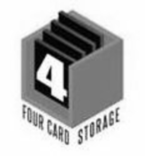 4 FOUR CARD STORAGE Logo (USPTO, 22.05.2017)