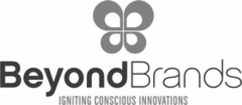 BEYONDBRANDS IGNITING CONSCIOUS INNOVATIONS Logo (USPTO, 06/29/2017)