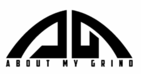 AMG ABOUT MY GRIND Logo (USPTO, 08.08.2017)