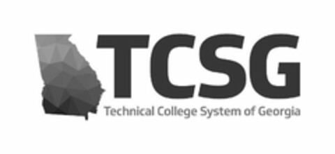 TCSG TECHNICAL COLLEGE SYSTEM OF GEORGIA Logo (USPTO, 23.10.2017)