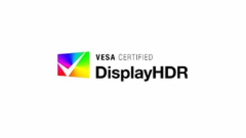 VESA CERTIFIED DISPLAYHDR Logo (USPTO, 12.12.2017)