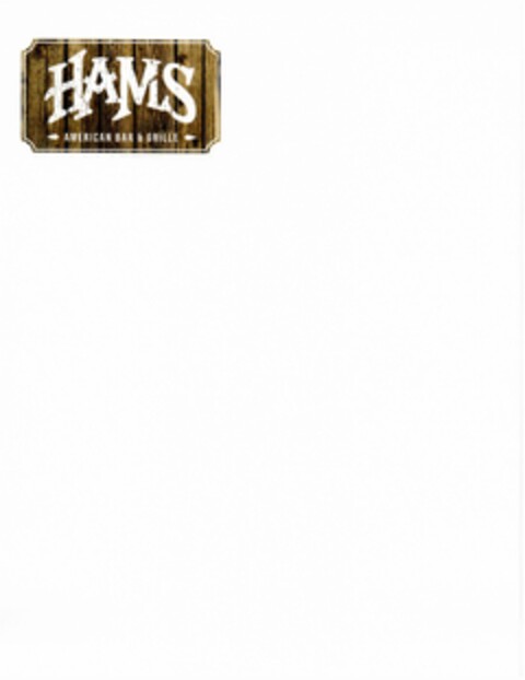 HAMS AMERICAN BAR & GRILLE Logo (USPTO, 12/31/2017)