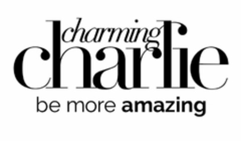 CHARMING CHARLIE BE MORE AMAZING Logo (USPTO, 13.07.2018)