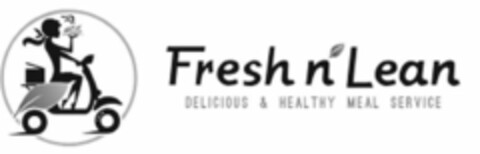 FRESH N' LEAN DELICIOUS & HEALTHY MEAL SERVICE Logo (USPTO, 07.08.2018)