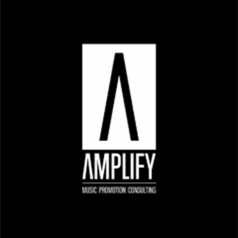 AMPLIFY MUSIC PROMOTION CONSULTING Logo (USPTO, 11/14/2018)