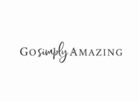 GO SIMPLY AMAZING Logo (USPTO, 04.02.2019)