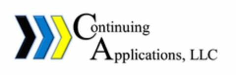 CONTINUING APPLICATIONS, LLC Logo (USPTO, 05/27/2019)