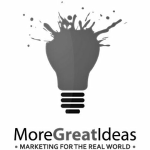 MOREGREATIDEAS · MARKETING FOR THE REALWORLD · Logo (USPTO, 19.06.2019)