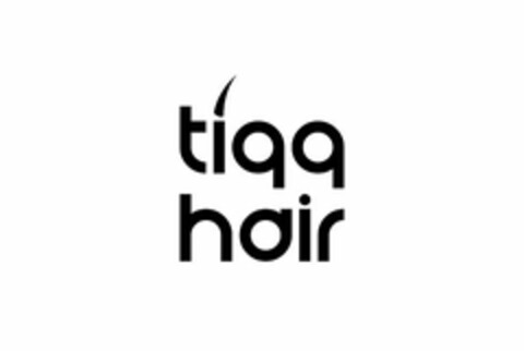 TIQQ HAIR Logo (USPTO, 06/27/2019)