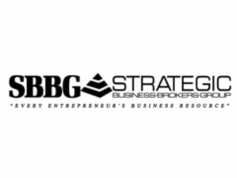 SBBG STRATEGIC BUSINESS BROKERS GROUP "EVERY ENTREPRENEUR'S BUSINESS RESOURCE" Logo (USPTO, 08/31/2019)