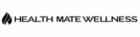 HEALTH MATE WELLNESS Logo (USPTO, 20.04.2020)