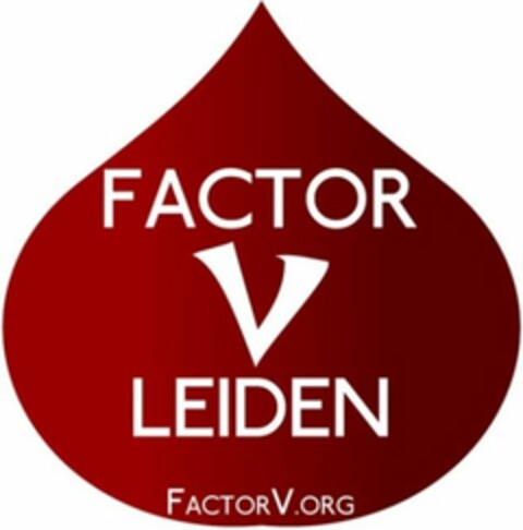 FACTOR V LEIDEN FACTORV.ORG Logo (USPTO, 06/29/2020)