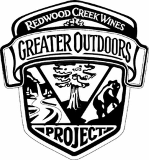 REDWOOD CREEK WINES GREATER OUTDOORS PROJECT Logo (USPTO, 01.06.2009)