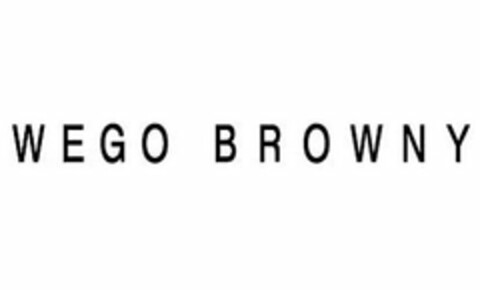 WEGO BROWNY Logo (USPTO, 23.06.2009)