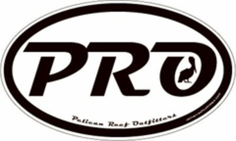 PRO PELICANREEFOUTFITTERS.COM Logo (USPTO, 13.08.2009)