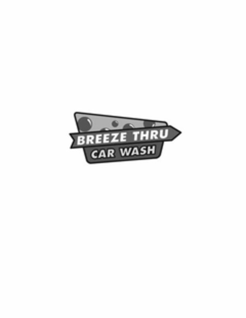 BREEZE THRU CAR WASH Logo (USPTO, 19.08.2009)