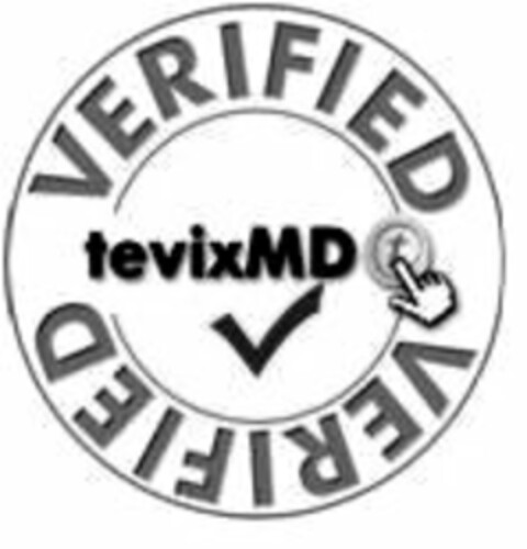 VERIFIED VERIFIED TEVIXMD Logo (USPTO, 04.11.2009)