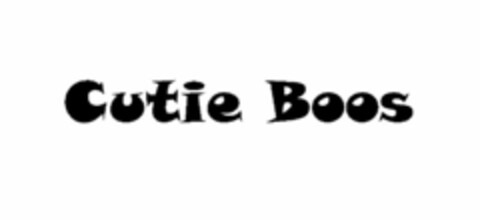 CUTIE BOOS Logo (USPTO, 25.03.2010)