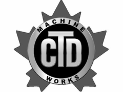 CTD MACHINE WORKS Logo (USPTO, 21.04.2010)