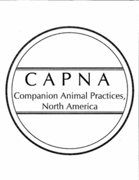 CAPNA COMPANION ANIMAL PRACTICES, NORTH AMERICA Logo (USPTO, 14.05.2010)
