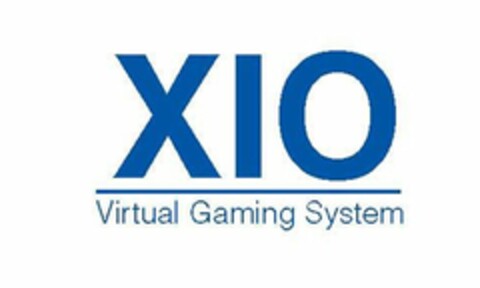 XIO VIRTUAL GAMING SYSTEM Logo (USPTO, 06/15/2010)