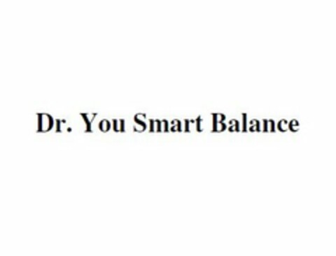 DR. YOU SMART BALANCE Logo (USPTO, 27.07.2010)