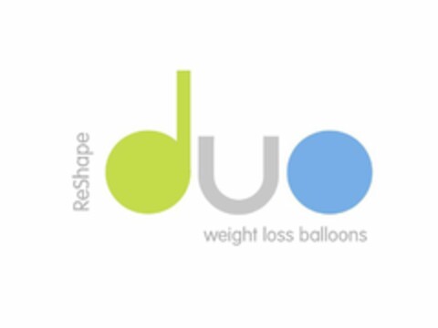 RESHAPE DUO WEIGHT LOSS BALLOONS Logo (USPTO, 09/20/2010)