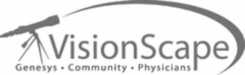 VISIONSCAPE GENESYS · COMMUNITY · PHYSICIANS Logo (USPTO, 03.12.2010)