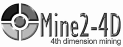 MINE2-4D 4TH DIMENSION MINING Logo (USPTO, 02/18/2011)