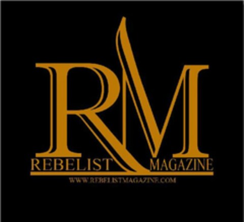 RM REBELIST MAGAZINE WWW.REBELISTMAGAZINE.COM Logo (USPTO, 14.07.2011)