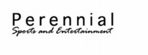 PERENNIAL SPORTS AND ENTERTAINMENT Logo (USPTO, 25.08.2011)