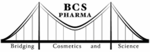 BCS PHARMA BRIDGING COSMETICS AND SCIENCE Logo (USPTO, 08/25/2011)