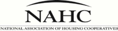 NAHC NATIONAL ASSOCIATION OF HOUSING COOPERATIVES Logo (USPTO, 09/08/2011)