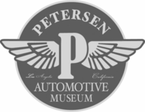 P PETERSEN AUTOMOTIVE MUSEUM LOS ANGELES CALIFORNIA Logo (USPTO, 09/23/2011)