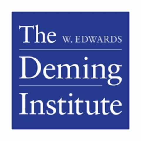 THE W. EDWARDS DEMING INSTITUTE Logo (USPTO, 10/19/2011)