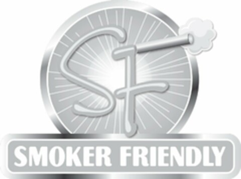 SF SMOKER FRIENDLY Logo (USPTO, 13.12.2011)