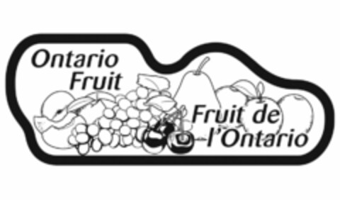 ONTARIO FRUIT FRUIT DE I'ONTARIO Logo (USPTO, 05/08/2012)