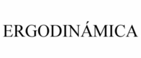 ERGODINÁMICA Logo (USPTO, 05/11/2012)